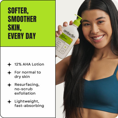 AmLactin Daily Nourish Body Lotion, 12% Lactic Acid, 14.1 oz AmLactin