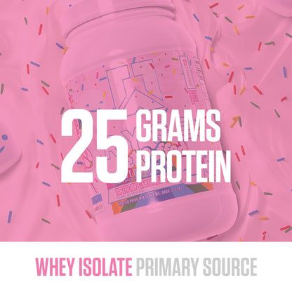 RYSE Loaded Protein Powder - Jet-Puffed Marshmallow - 25g Whey Protein Isolate & Concentrate with Prebiotic Fiber & MCTs - Low Carb, Low Sugar, Digestive-Friendly - 27 Servings / 2 lb Tub