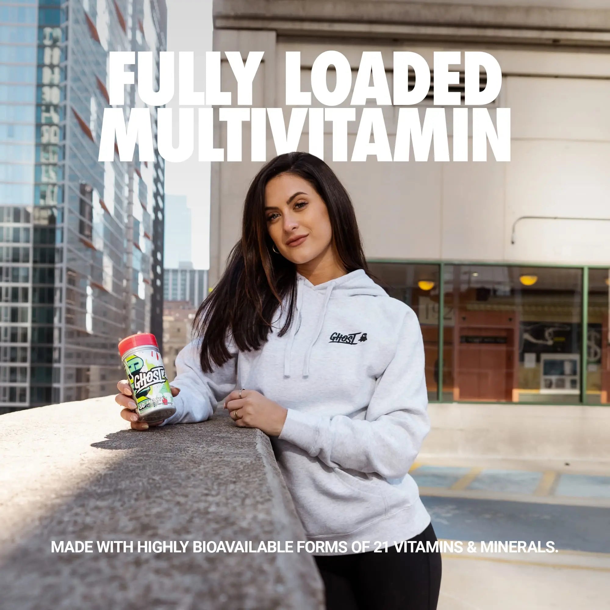 GHOST Multi Multivitamin for Men & Women, 90 Capsules - Loaded with 21 Vitamins GHOST buy australia supplements