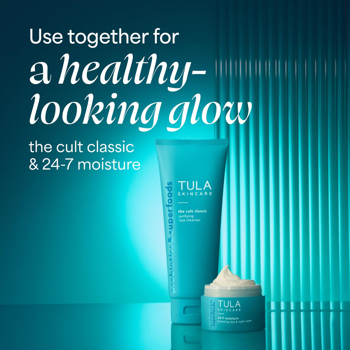 TULA Skincare Cult Classic Purifying Face Cleanser, Daily Wash for Pores & Skin Balance with Prebiotic Extracts, Antioxidants & Turmeric, Deep Cleansing Formula, 6.7 FL OZ TULA