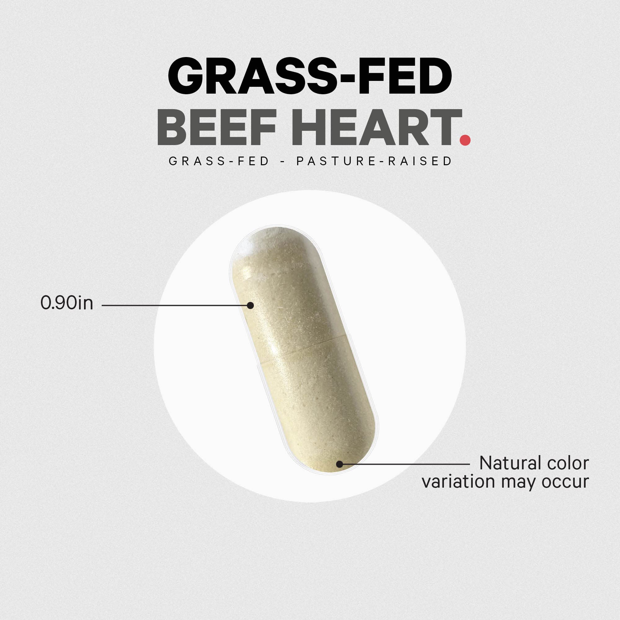 Codeage Grass Fed Beef Heart Supplement - Freeze Dried, Non-Defatted, Desiccated Glandular Supplements - Bovine Meat & Liver Pills - Beef Vitamins for Heart - Non-GMO -180 Capsules Codeage buy australia supplements