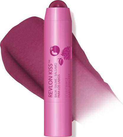 Revlon Kiss Balm with Sunscreen SPF 20, 035 Berry Burst, 0.09 oz REVLON