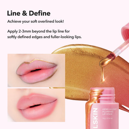 APRILSKIN Hero All Day Plumping Lip Stain Rose pink APRILSKIN