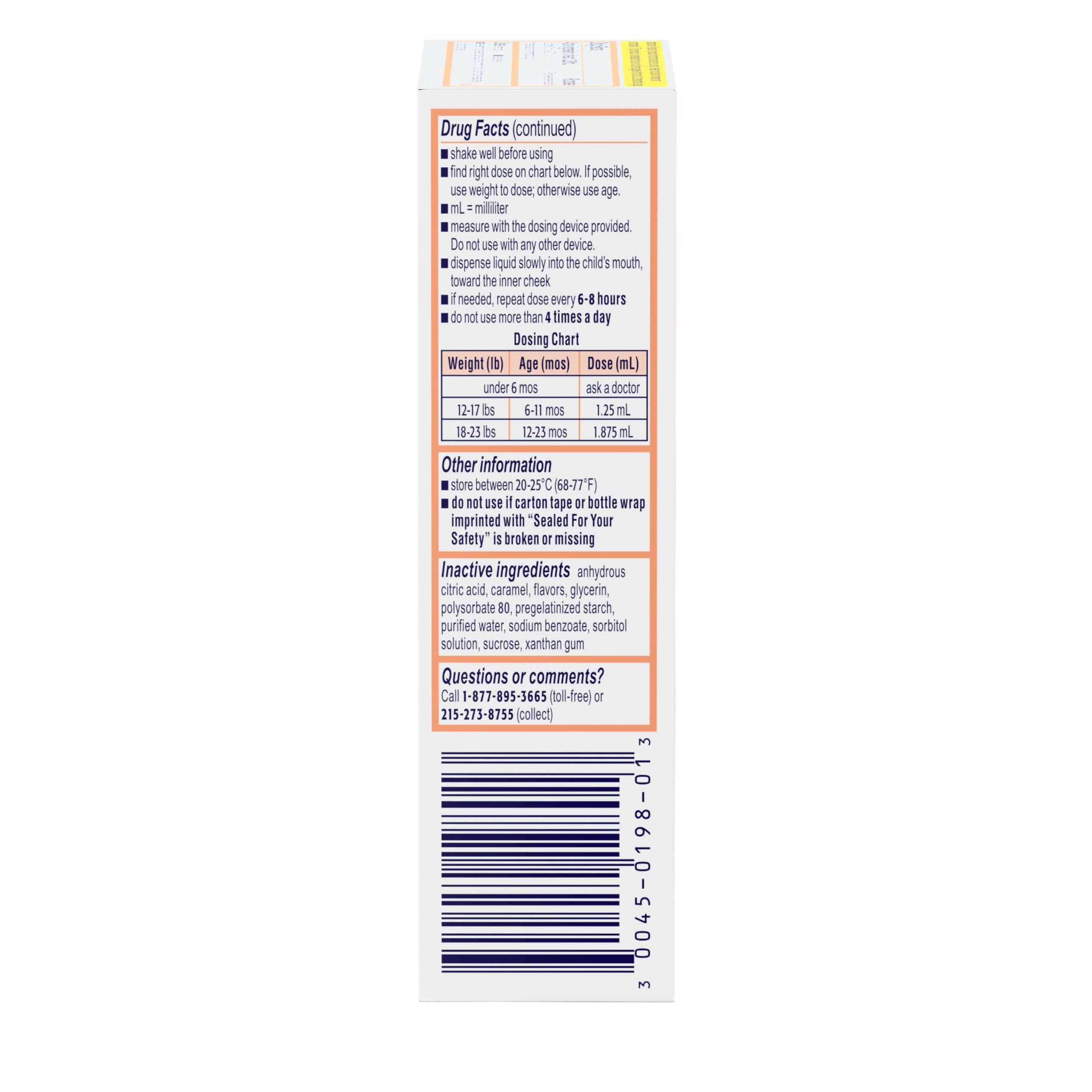 Infants’ Motrin Infant Ibuprofen Oral Suspension Concentrated Drops, NSAID Fever Reducer & Pain Reliever for Babies, Dye Free, Alcohol-Free, Berry Flavor, Includes Enclosed Syringe, 1 fl. oz Infants' Motrin buy australia supplements