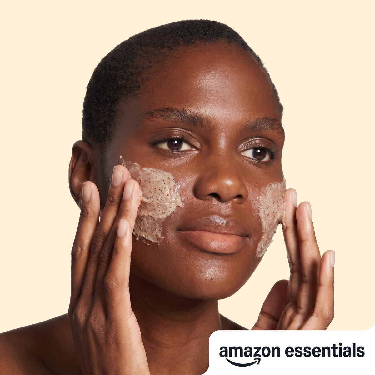 Amazon Essentials Exfoliating Apricot Face Scrub, Facial Cleanser, 6 Fluid Ounce Amazon Basics