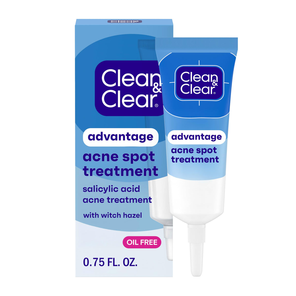 Clean and Clear Advantage Acne Spot Treatment, 0.75 fl oz Clean & Clear