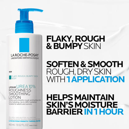 La Roche-Posay Lipikar Urea 10% Body Lotion for Dry Skin, 13.52oz La Roche-Posay