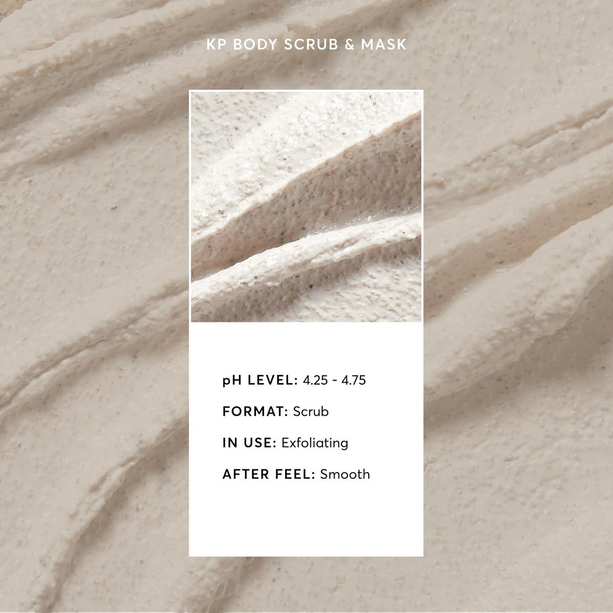 Naturium KP Body Scrub & Mask, AHA, BHA, PHA Exfoliants, 8 fl oz Naturium