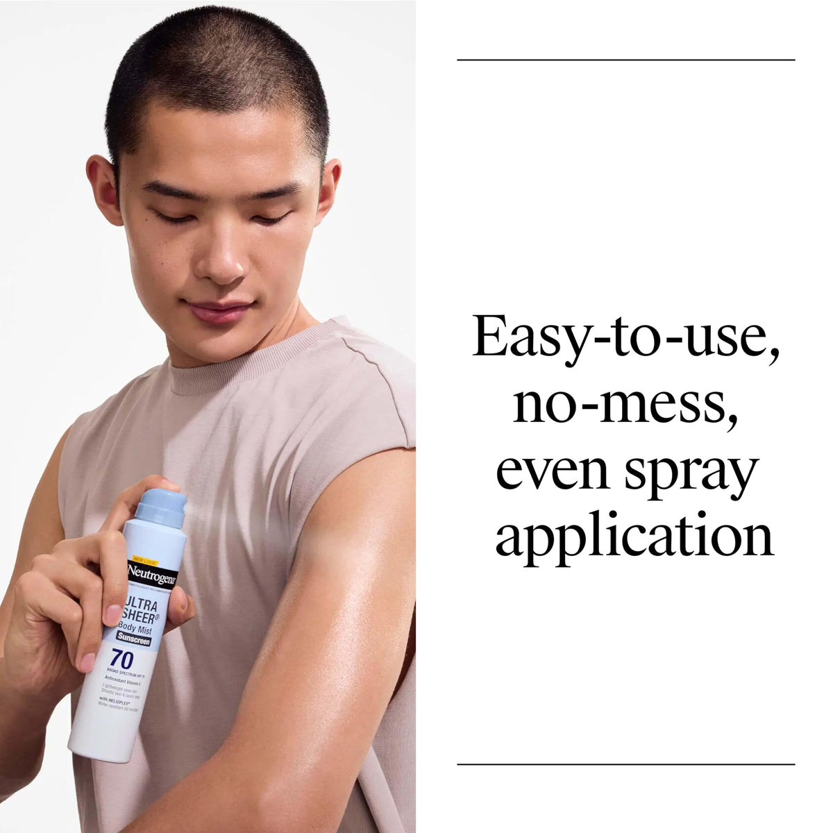 Neutrogena Ultra Sheer Dry Touch Sunscreen Spray, SPF 70, 3 x 5 oz Neutrogena