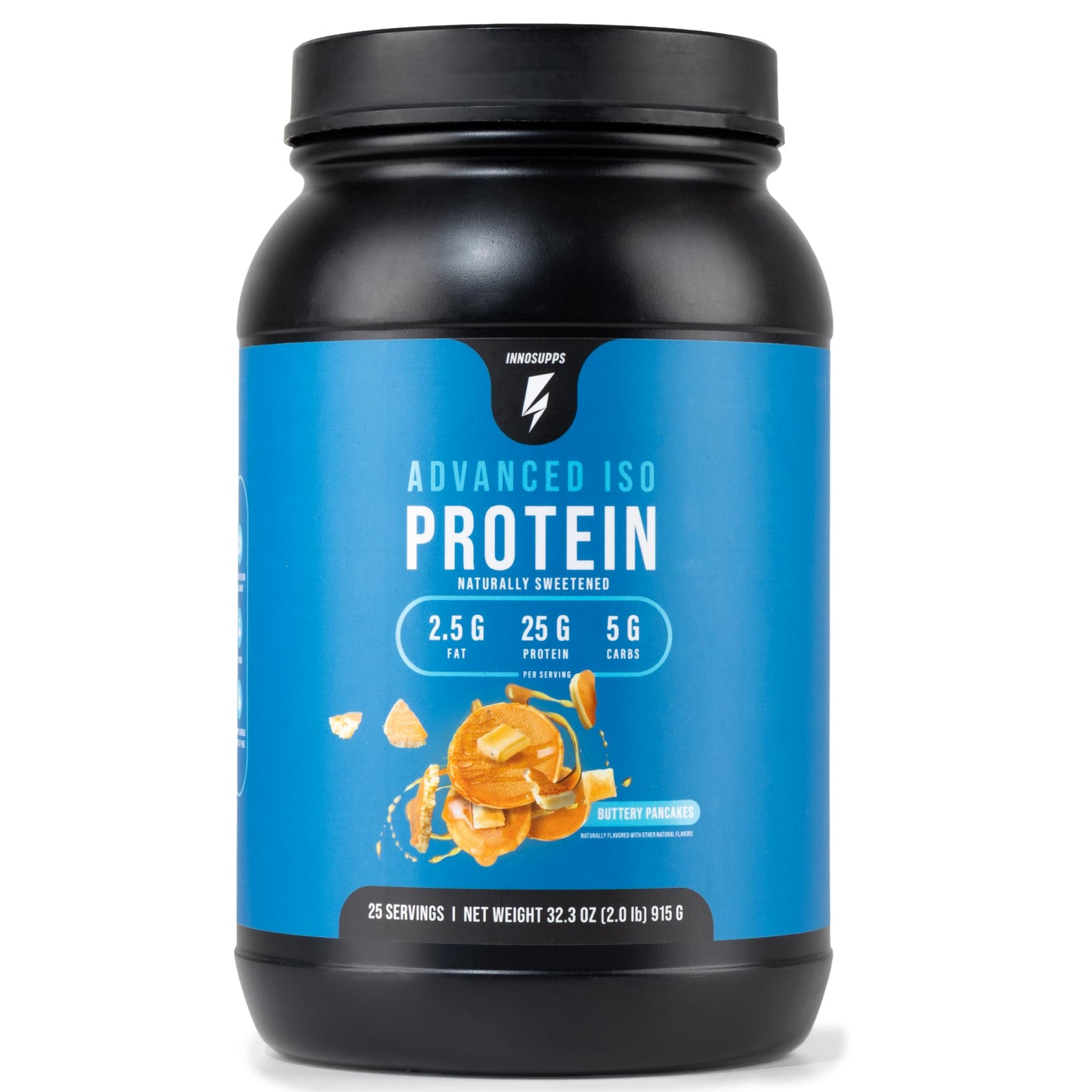 InnoSupps Advanced Iso Protein | 100% Whey Isolate Protein Powder | No Artificial Sweeteners| Low Fat, Low Carbs | 25g of Protein | Hormone Free, Gluten Free, Soy Free |(Caramel Coconut Cookie)