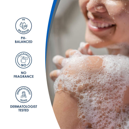 Vanicream Gentle Body Wash, 12 Fl Oz, Formulated without Common Irritants for Sensitive Skin, Gentle Cleanse and Moisture, Removes Dirt & Oils, Non-Drying, pH-Balanced Shower Gel Vanicream