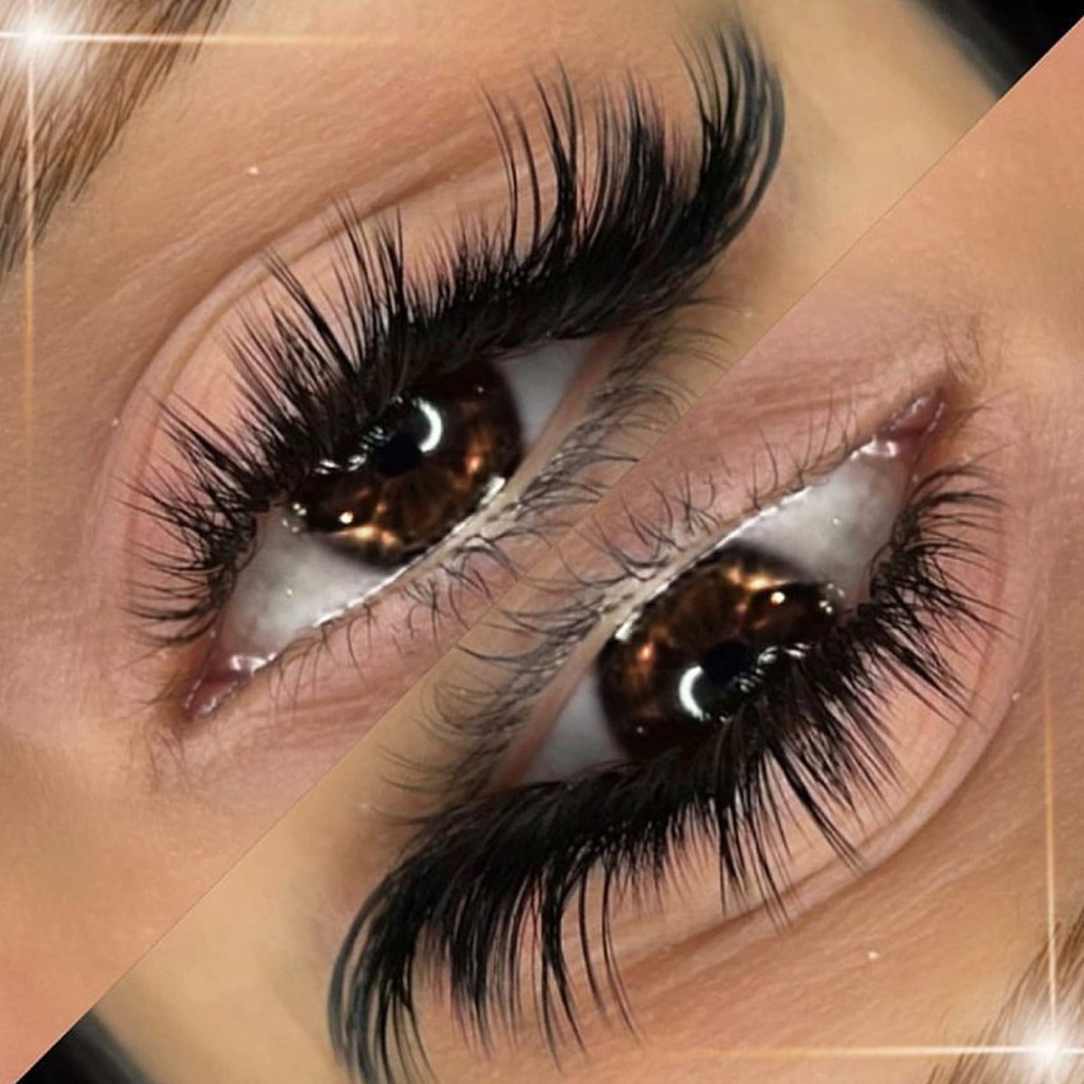 Wispy Lashes Fox Eye False Eyelashes Cat Eye Lashes Strips Faux Mink Lashes ALICROWN HAIR