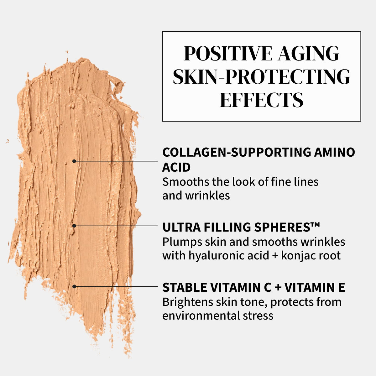 Vibriance Complexion Sticks, Foundation for Mature Skin - Natural Beige Vibriance