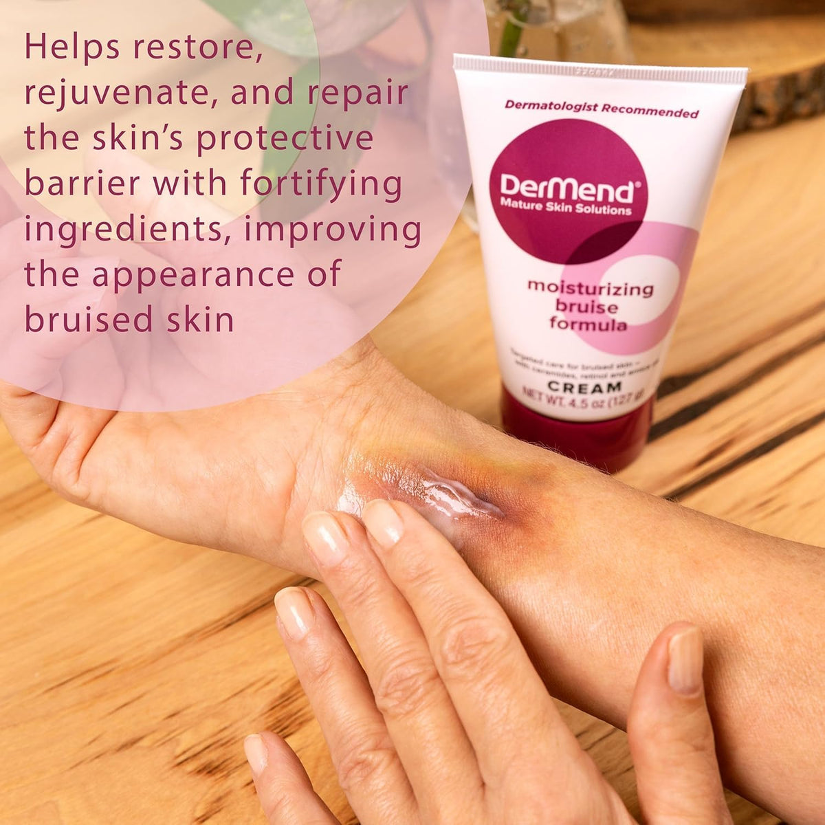 Dermend Arnica Bruise Cream with Vitamin K, 4.5 oz Dermend