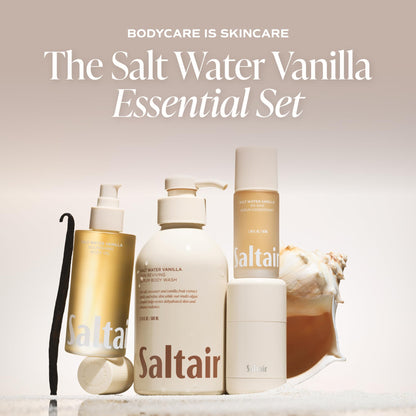 Saltair Body Oil | Salt Water Vanilla After Shower Moisturizer | 4 fl oz Saltair