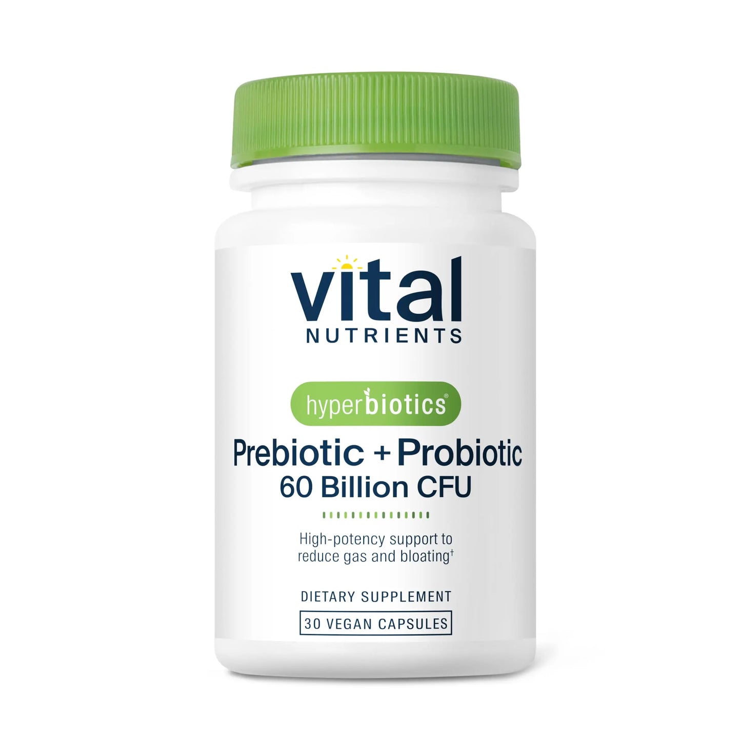 Hyperbiotics Vital Nutrients Prebiotic and Probiotic for Women and Men | 60 Billion CFU | Pre and Probiotics Supports Digestive Health, Constipation, Diarrhea, Hyperbiotics