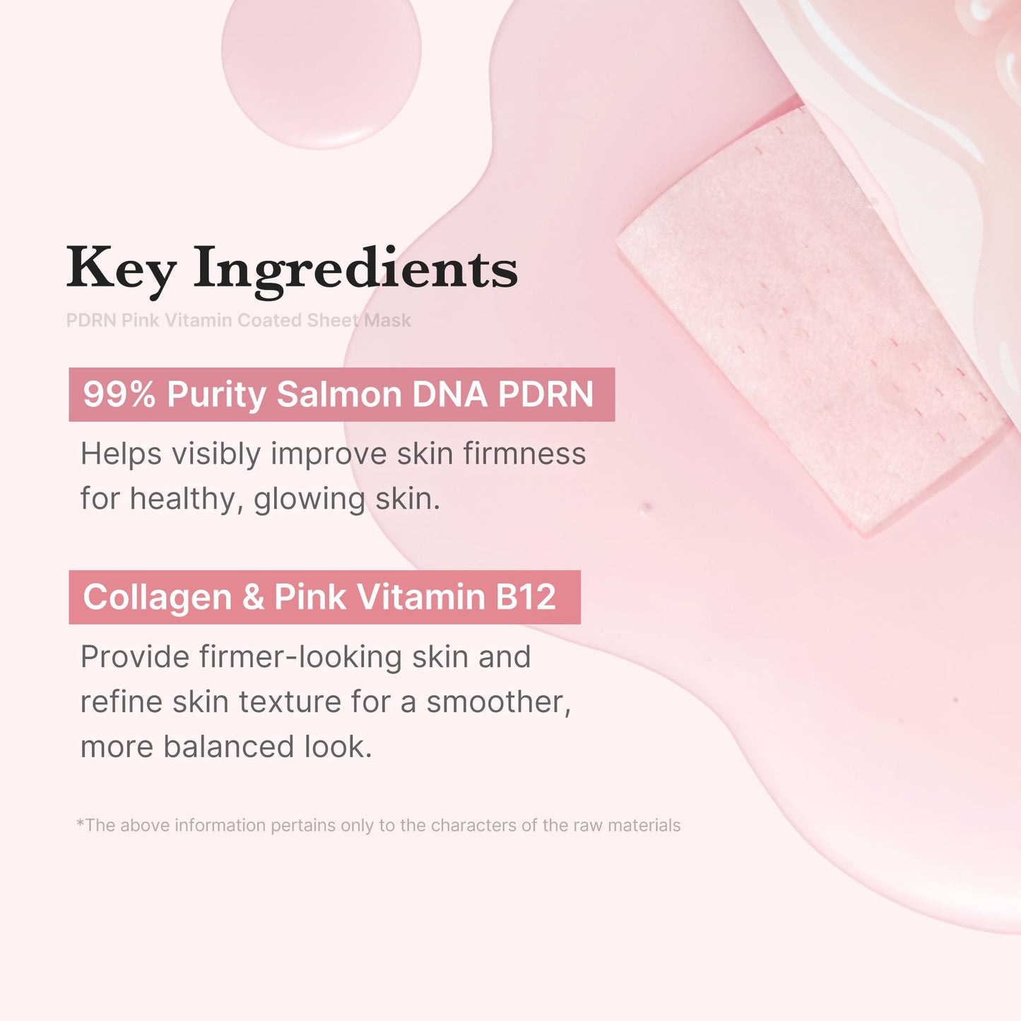 medicube Salmon DNA PDRN Pink Vita Coating Sheet Mask 10EA - Korean sheet mask medicube
