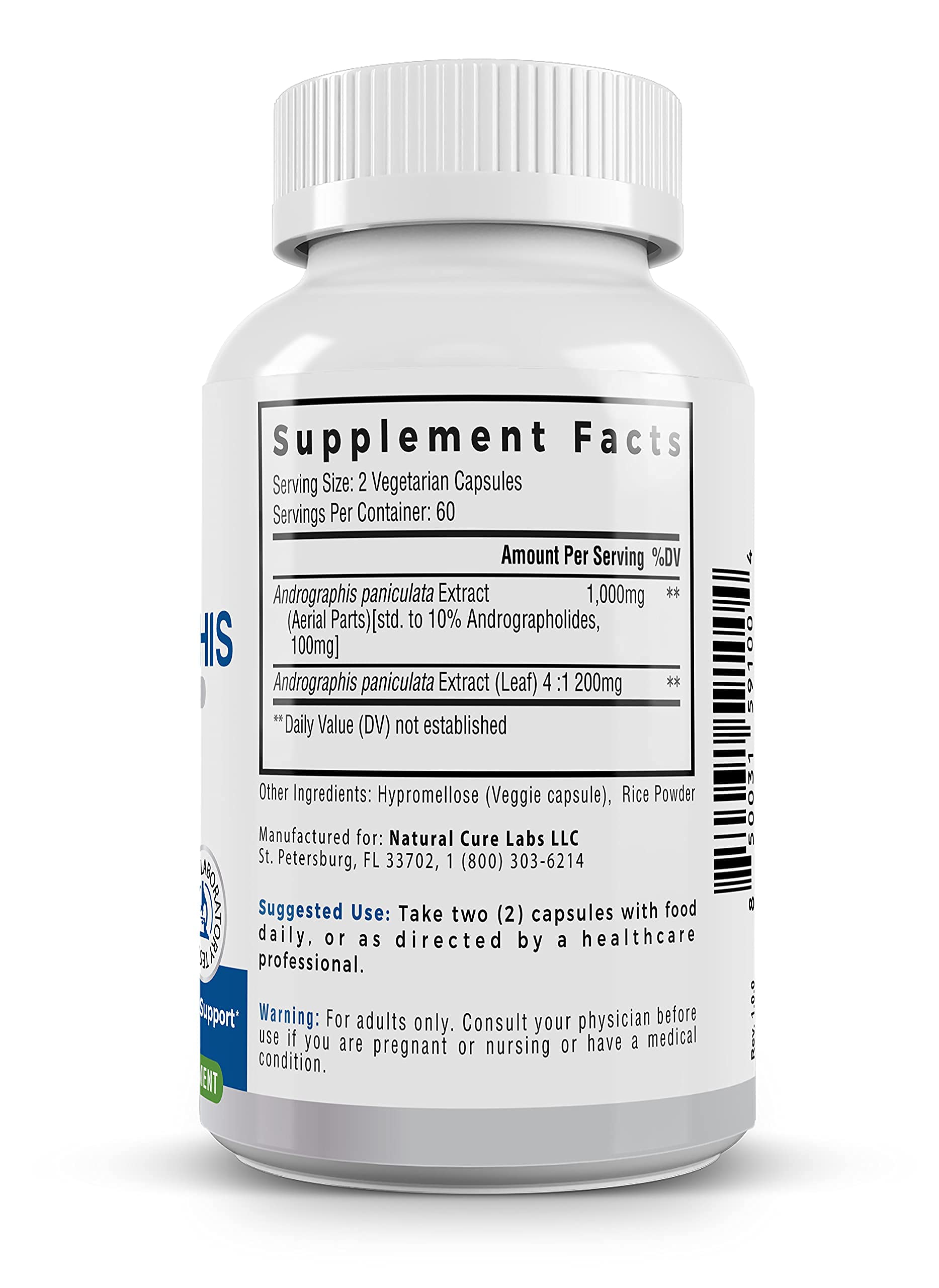 Palmara Health Premium Andrographis Paniculata Extract 1,200mg with 100mg Andrographolides Vegan Capsules for Immune & Digestive Support, Non-GMO, Gluten Free, Herbal Dietary Supplement Palmara Health buy australia supplements