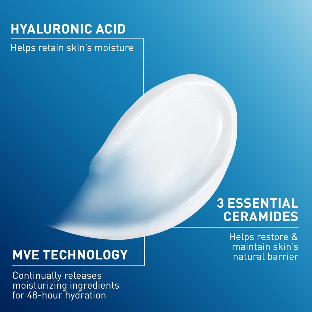 CeraVe Moisturizing Cream, Face Body Moisturizer, Normal to Dry Skin, 8 Fl Oz CeraVe