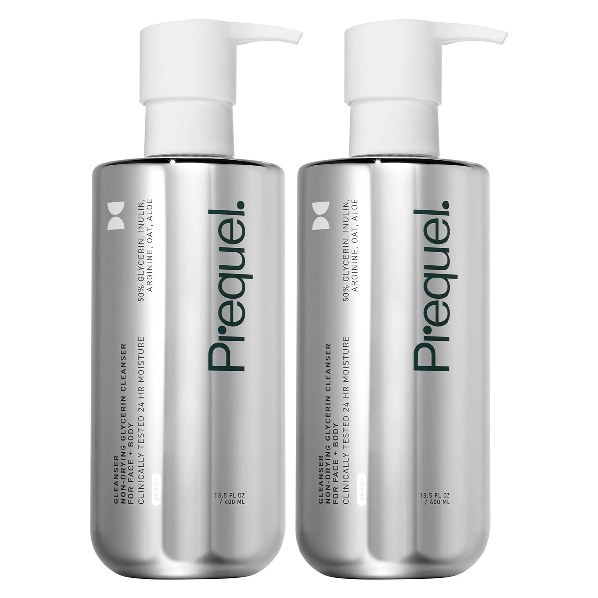 Prequel Skin Gleanser Face Wash, Moisturizing Glycerin Cleanser, Dry Skin Prequel