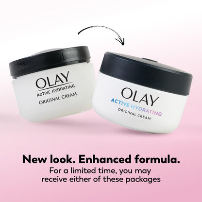 Olay Active Hydrating Cream Face Moisturizer, 1.9 fl oz Olay