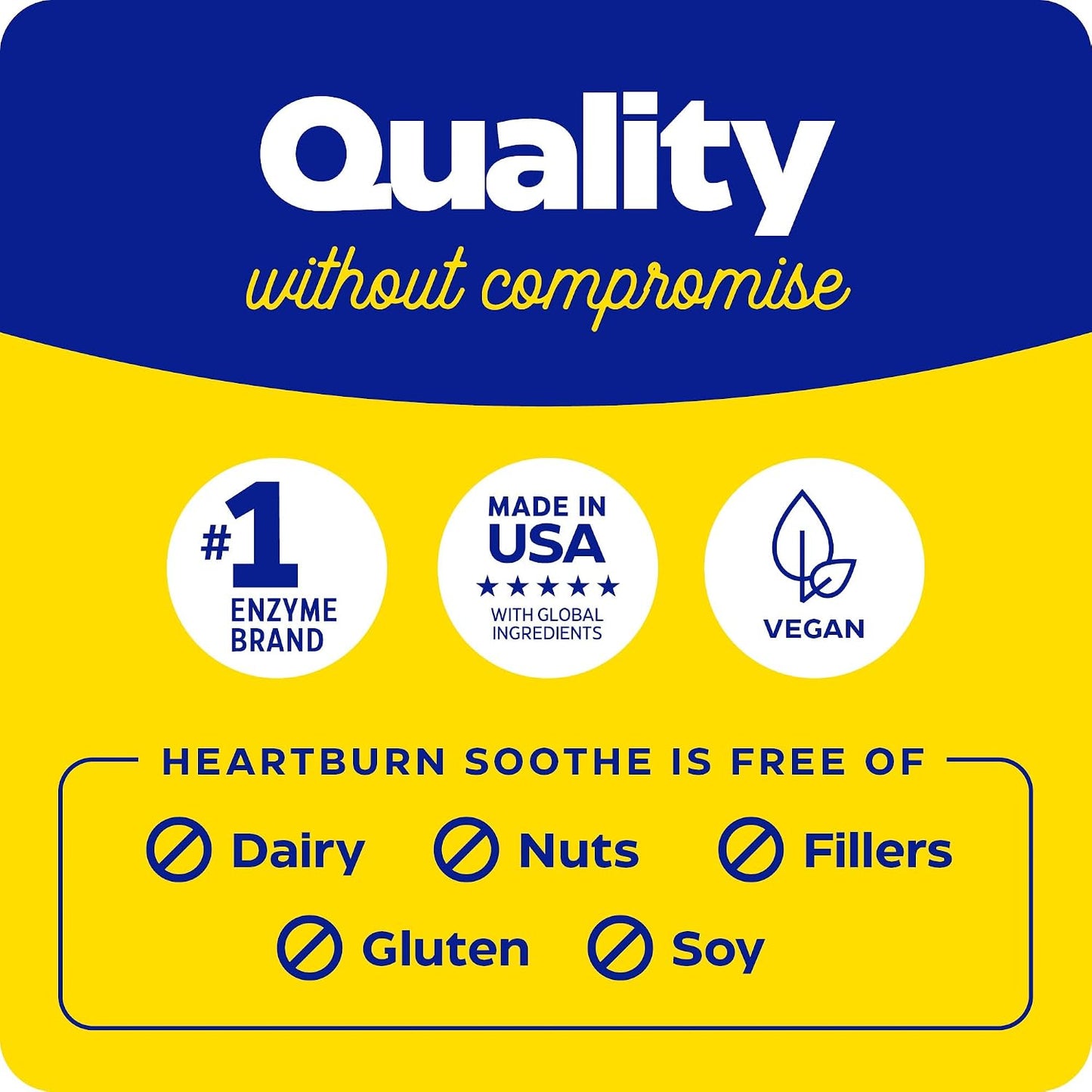 Enzymedica Heartburn Soothe Chewable Supplement, Vanilla Orange, 42 Tablets Gsupps Australia