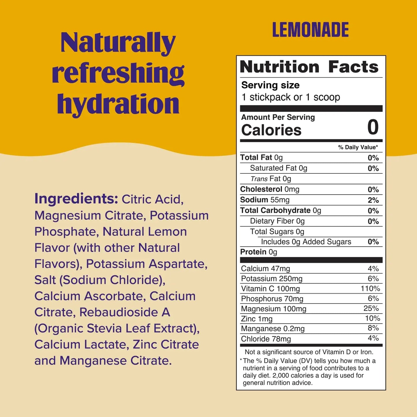 Ultima Replenisher Daily Electrolyte Powder Drink Mix – Lemonade, 30 Servings Canister – Zero Sugar Hydration Powder with 6 Electrolytes & Minerals Ultima Replenisher