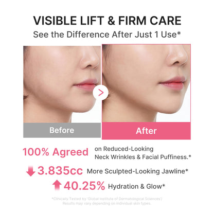 medicube PDRN Collagen Gua Sha Neck Wrinkle Cream - Firming, Contour Care medicube