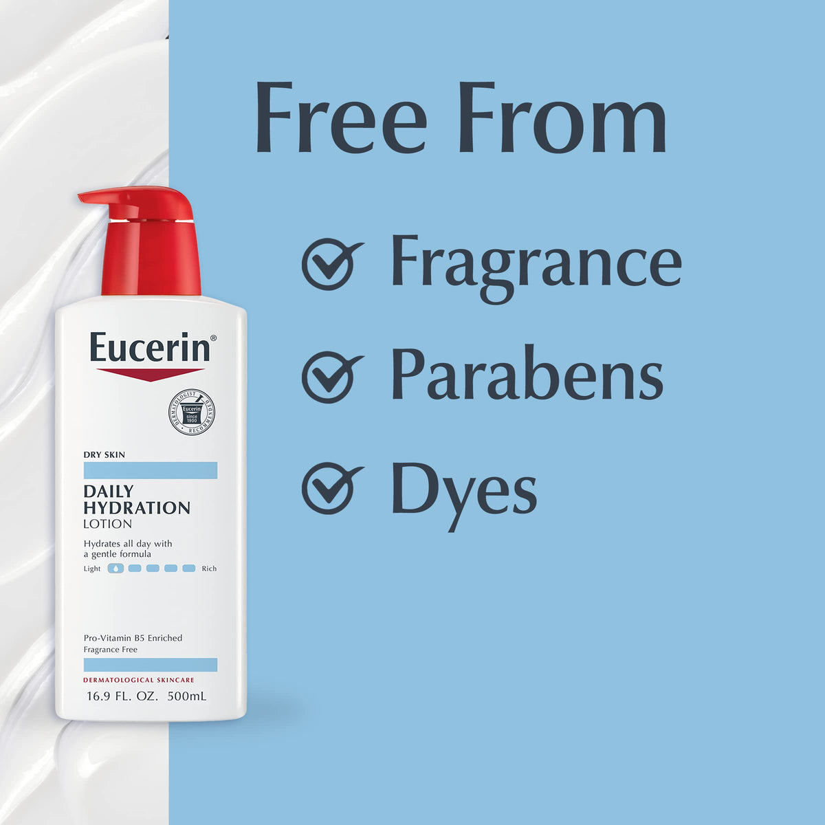 Eucerin Daily Hydration Lotion, Multipack, 3 x 16.9 Fl OZ Eucerin