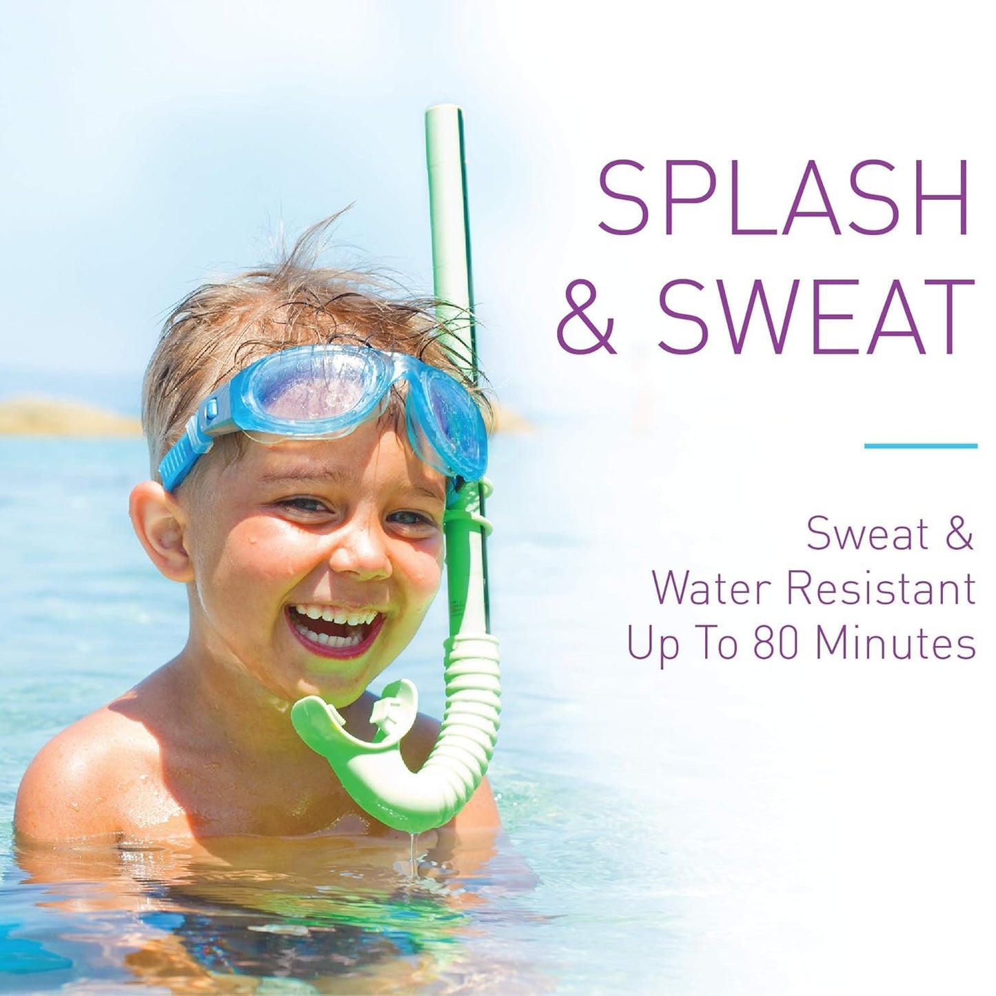 BOB KIDS SPF 30 Brush On Mineral Powder Sunscreen, Broad Spectrum Protection, Water Resistant 80 Mins, Fragrance Free Brush On Block