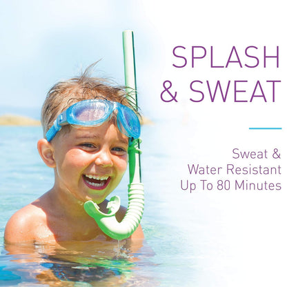 BOB KIDS SPF 30 Brush On Mineral Powder Sunscreen, Broad Spectrum Protection, Water Resistant 80 Mins, Fragrance Free Brush On Block