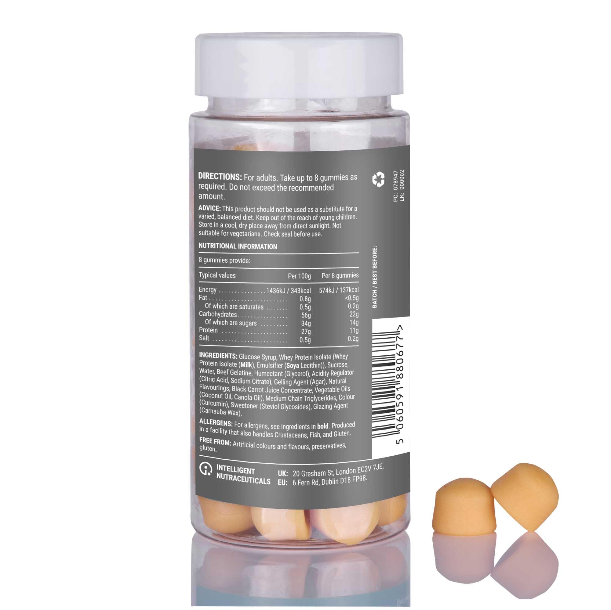 Protein 11g Gummies by Known Nutrition | Help Build and Maintain Healthy Muscle Mass Known buy australia supplements