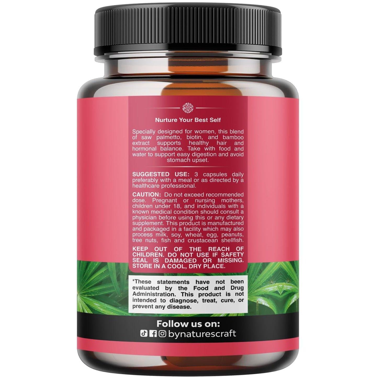 Saw Palmetto for Women 500mg - DHT Blocker for Women 30-Day Supply - Hair Vitamins for Hair Loss Supplement - Saw Palmetto Extract Capsules with Maca Root & Biotin - 90 Count Gsupps Australia