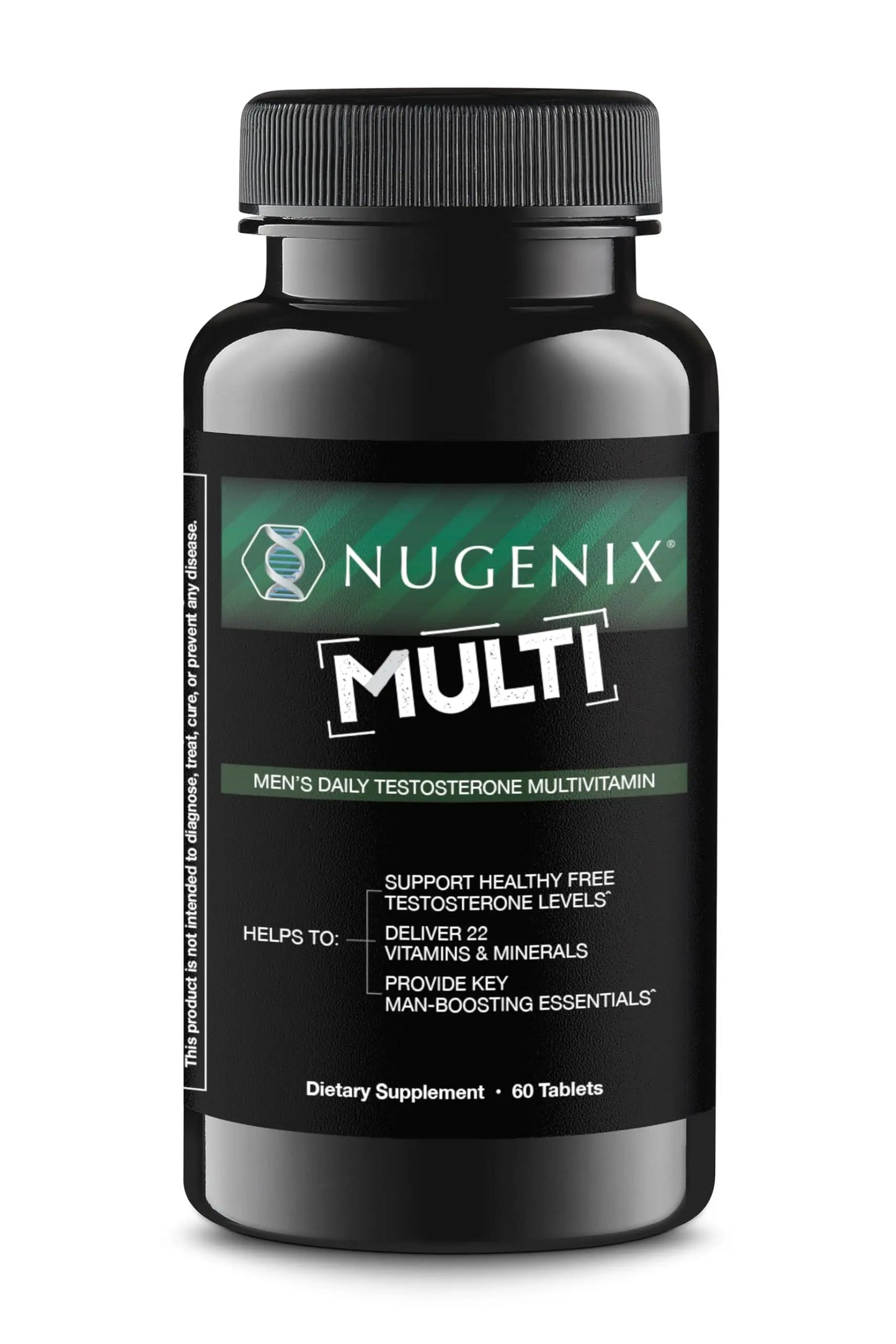 Nugenix Multivitamin for Men, Multivitamin and Support - 19 Vitamins and Minerals, Supports Free , Balance Cortisol, Promotes Nitric Oxide Production Nugenix
