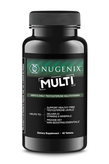 Nugenix Multivitamin for Men, Multivitamin and Support - 19 Vitamins and Minerals, Supports Free , Balance Cortisol, Promotes Nitric Oxide Production Nugenix buy australia supplements