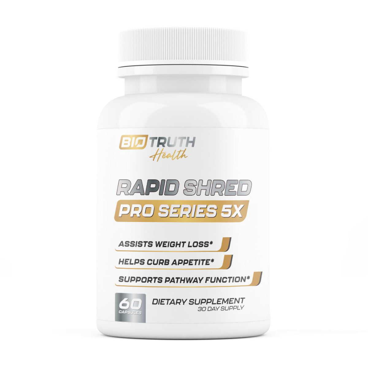 Nutrimend IQ Rapid Shred Pro Series 5X | Supports GLP-1 Pathway Function | Weight Loss Pills for Women & Fat Burner for Men + Appetite Suppressant Supplement Nutrimend IQ