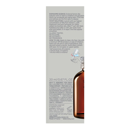 Vichy LiftActiv Vitamin C Serum for Face with 16% Pure Vitamin C, 0.67oz VICHY