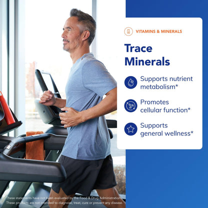 Pure Encapsulations Trace Minerals - Multimineral Supplement - Mineral Supplement - Supports Metabolism & Cellular Function* - Gluten Free & Vegan - 60 Capsules Pure Encapsulations