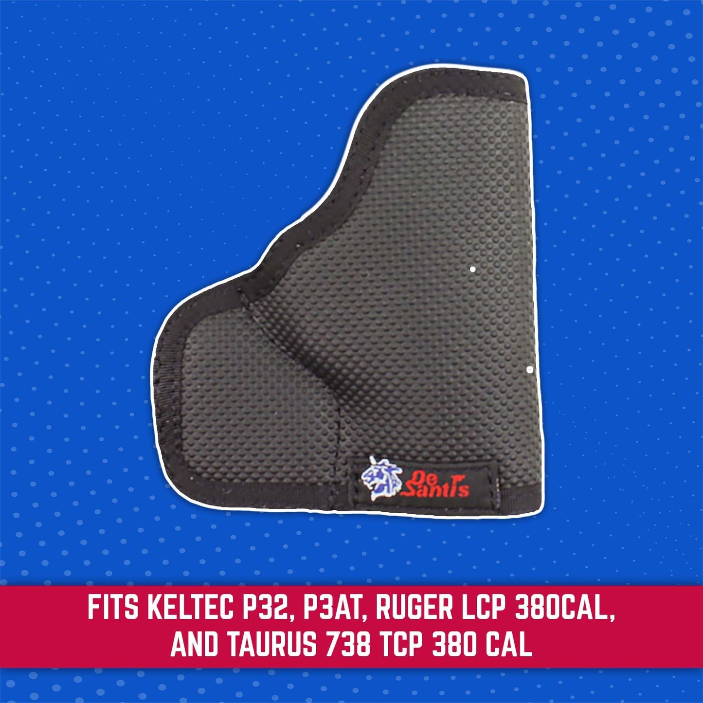 DeSantis Nemesis - Gun Pocket Holsters for Concealed Carry, Concealed Pocket Holster for Pistols, Revolvers, Soft, Designed for Comfort & Discreet Carry, Ambidextrous Gsupps Australia