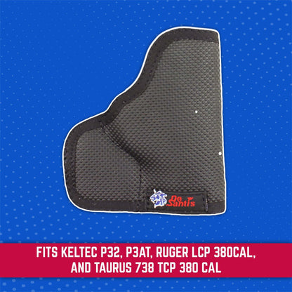 DeSantis Nemesis - Gun Pocket Holsters for Concealed Carry, Concealed Pocket Holster for Pistols, Revolvers, Soft, Designed for Comfort & Discreet Carry, Ambidextrous Gsupps Australia