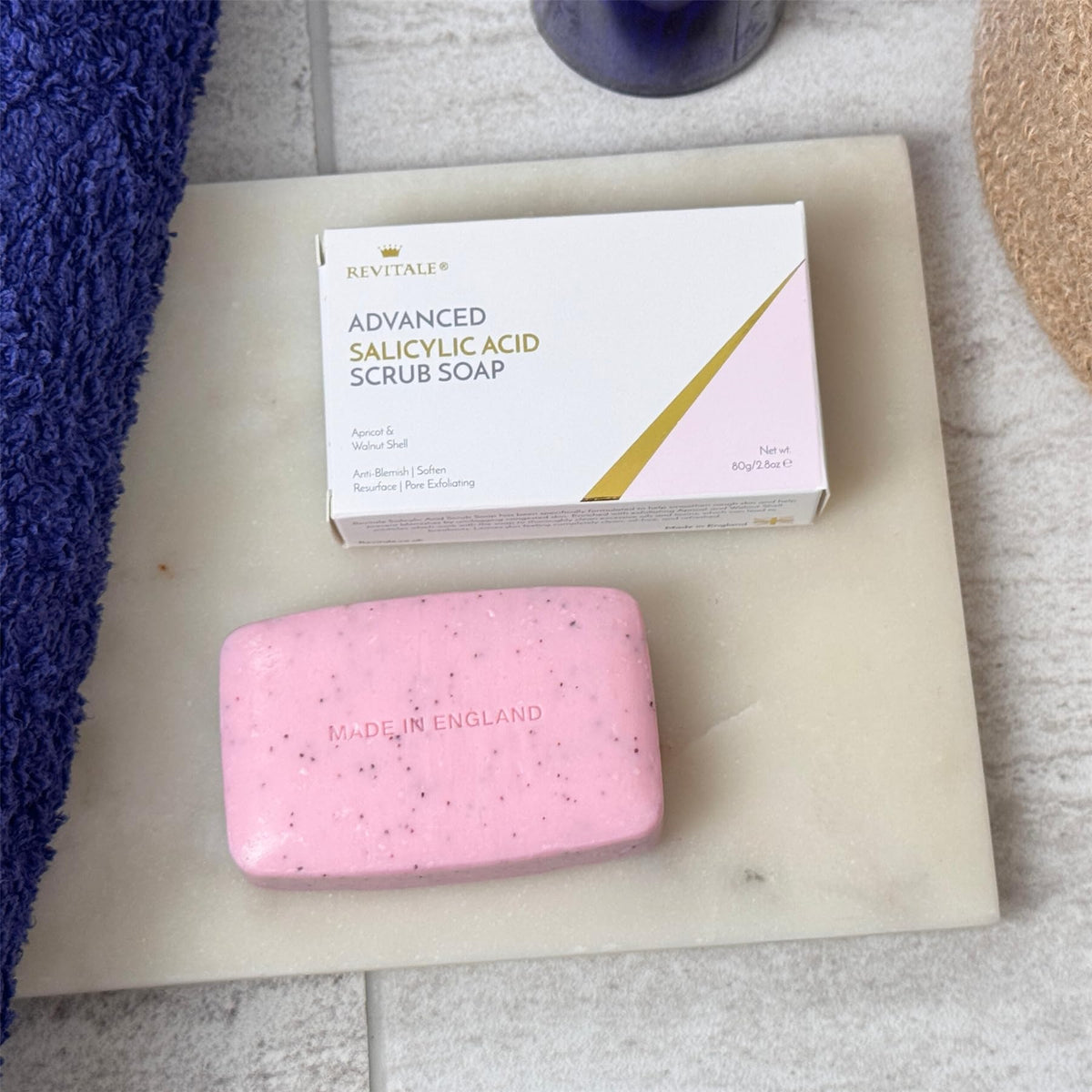 Revitale Advanced BHA Salicylic Acid Scrub Soap REVITALE