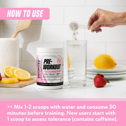 Outwork Nutrition Preworkout for Men & Women - Nootropic Pre Workout Without Creatine, Pre-Workout Powder with Taurine Rhodiola Citrulline Malate Beta Alanine Caffeine (Tropical Candy)