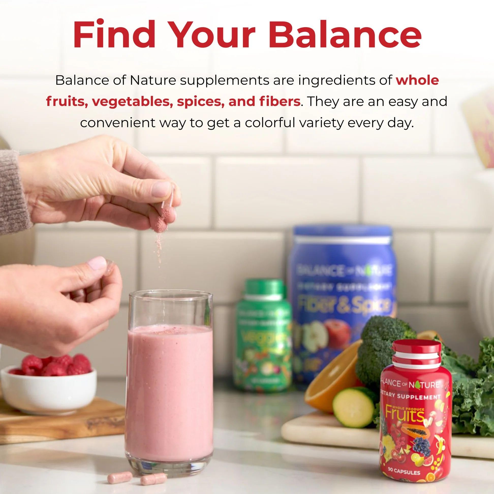 Balance of Nature Whole Fruits Supplement with Superfood Fruits Balance of Nature buy australia supplements