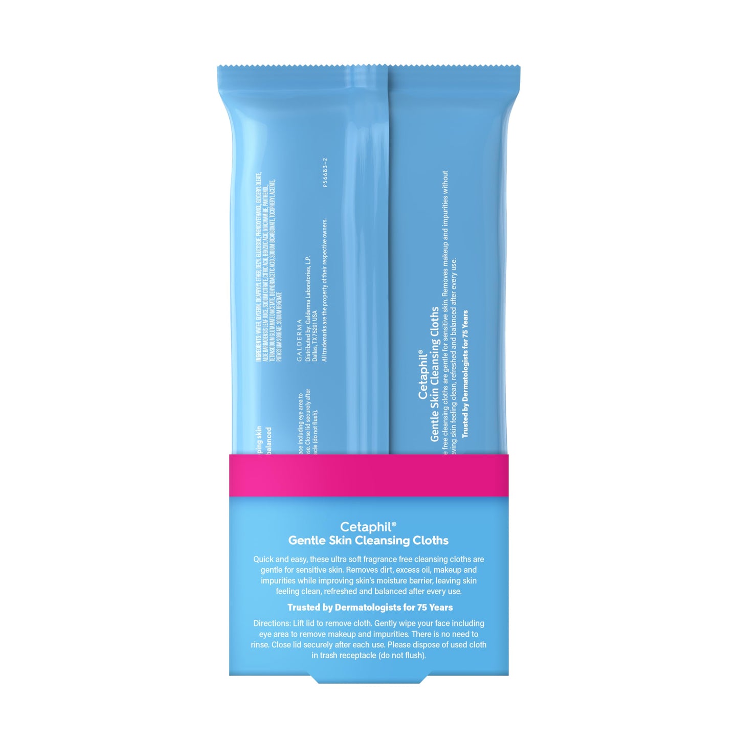 Cetaphil Gentle Makeup Remover Face Wipes, Fragrance Free, 25 Count | Sensitive skin safe, alcohol-free, fragrance-free, daily facial cleansing, removes makeup, dermatologist recommended Gsupps Australia