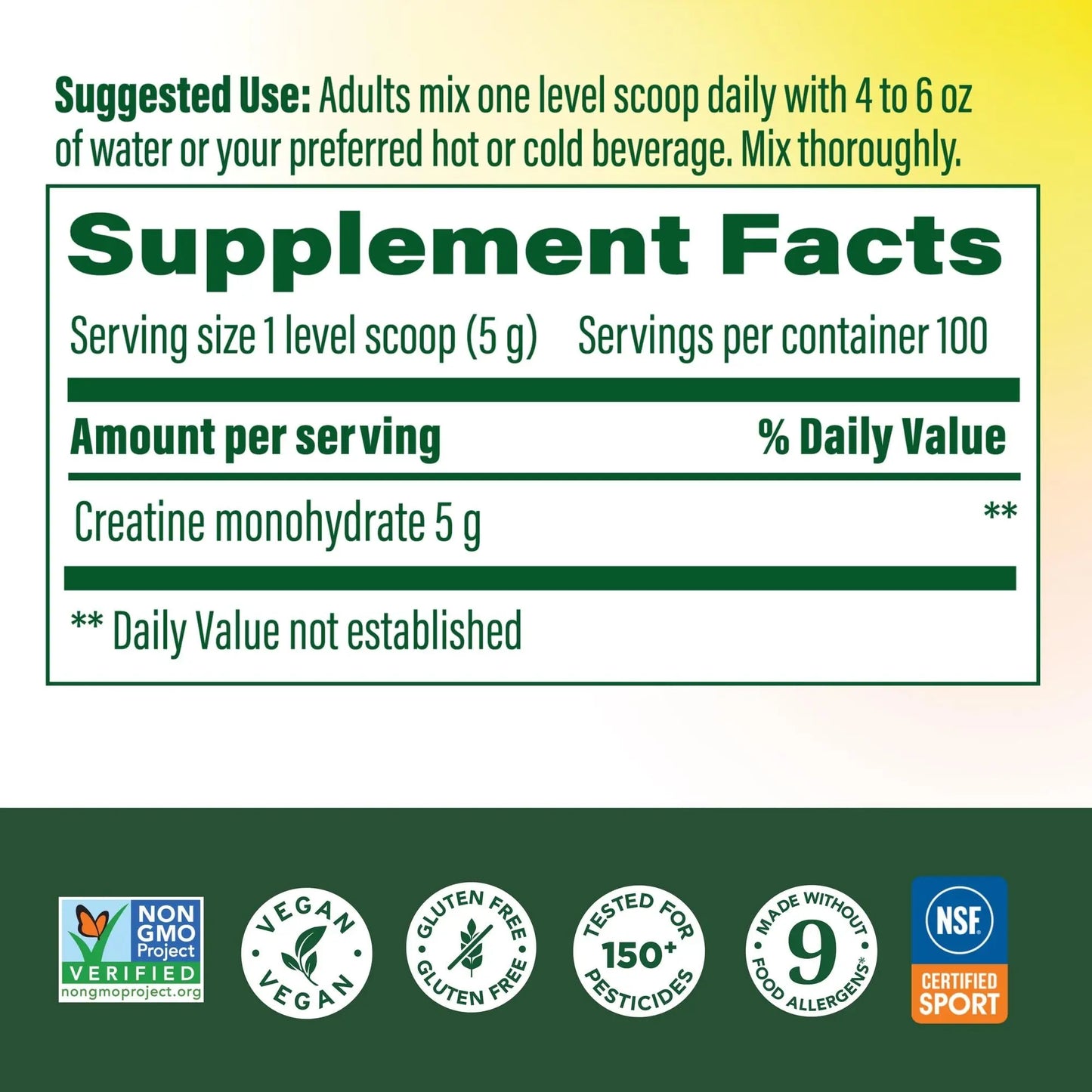 MegaFood Micronized Creatine Monohydrate Powder - Unflavored Post & Pre Workout Powder for Men & Women - Cognitive & Exercise Performance Support MegaFood
