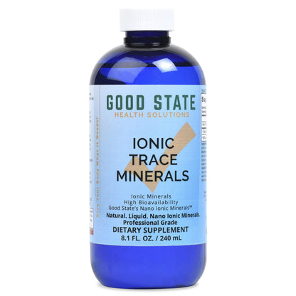 Good State Liquid Ionic Trace Minerals (96 servings at 125 mg - 8 fl oz) Good State