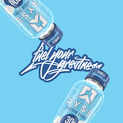 RYSE Protein Shake - Fudgsicle The Original Fudge Pop - 30g Protein Ready to Drink - 160 Calories, Zero Added Sugar, Gluten Free - Smooth & Delicious Nostalgic Flavors - 12 Fl Oz (12 Pack)