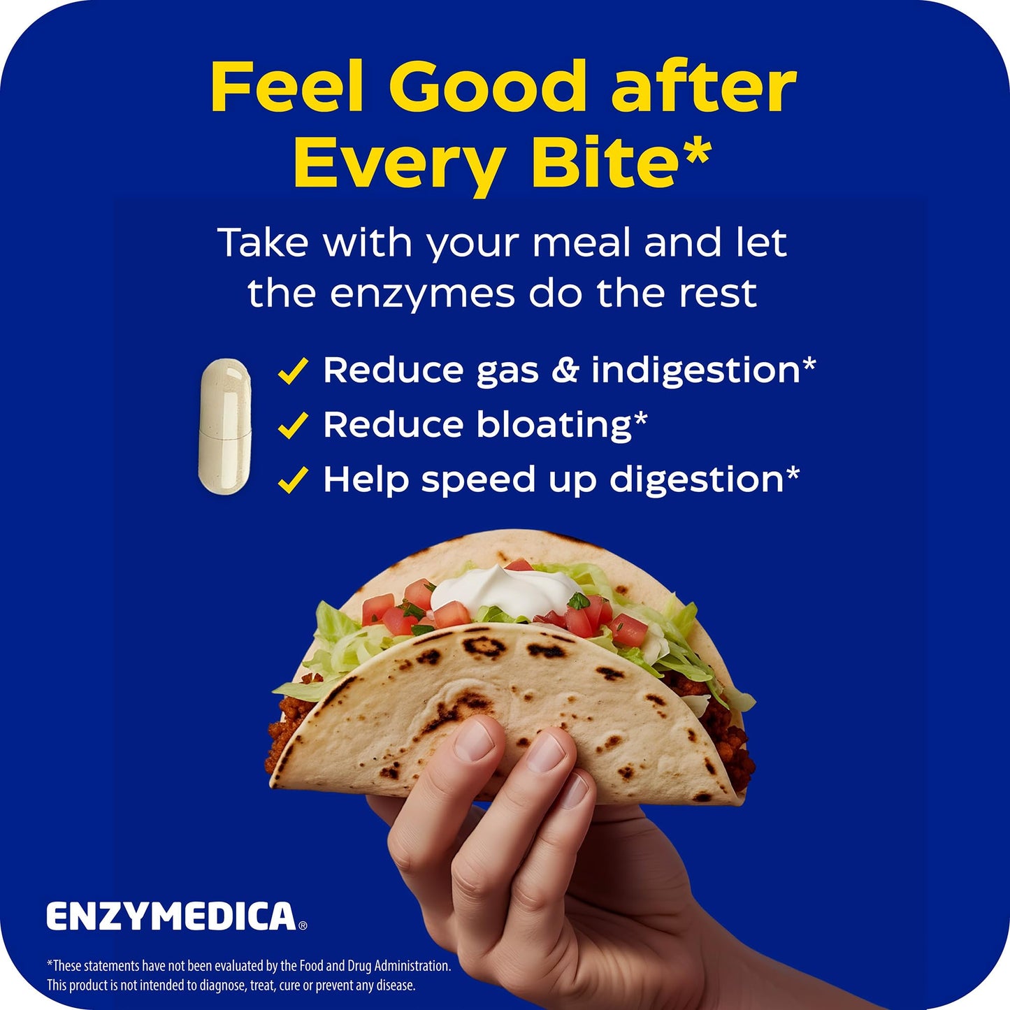 Enzymedica Digest Complete - Helps Gas & Bloating - 90 Caps Gsupps Australia