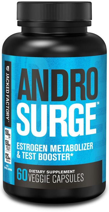 Jacked Factory Androsurge Estrogen Blocker for Men - Natural Testosterone Booster for Men & Estrogen Metabolizer with Tongkat Ali, DIM, Long Jack & More Jacked Factory buy australia supplements
