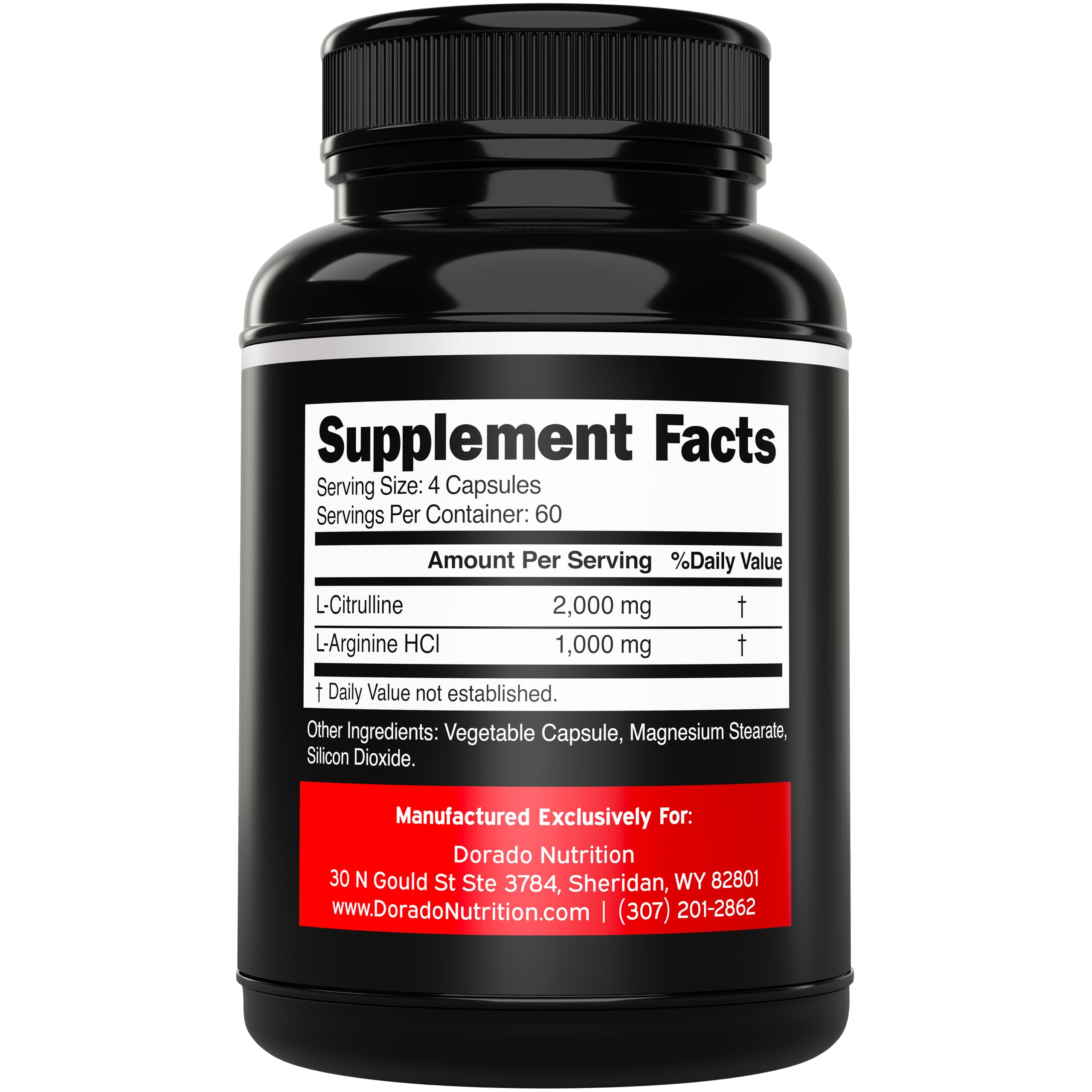 L Arginine L Citrulline Supplement 3000mg (240 Capsules) Nitric Oxide Pills for Men - Stamina, Endurance, Performance for Workouts - NO Supplements for Men DORADO NUTRITION buy australia supplements